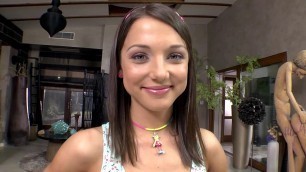 Cute Russian teen Foxy Di teases the camera with her perfect body - Porn Movies - 3Movs